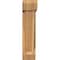 Ekena Millwork Traditional Slat Rough Sawn Bracket w/ Offset Brace, Western Red Cedar, 6"W x 18"D x 26"H BKT0604X18X26TRA06RWR - alternate 3